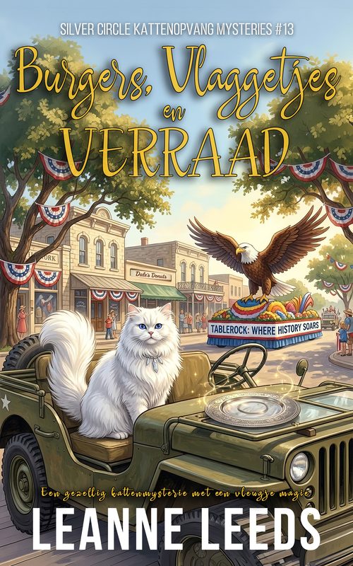 Burgers, Vlaggetjes en Verraad - Silver Circle Kattenopvang Mysteries Boek 13