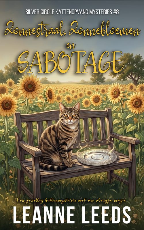 Zonnestraal, Zonnebloemen en Sabotage - Silver Circle Kattenopvang Mysteries Boek 8